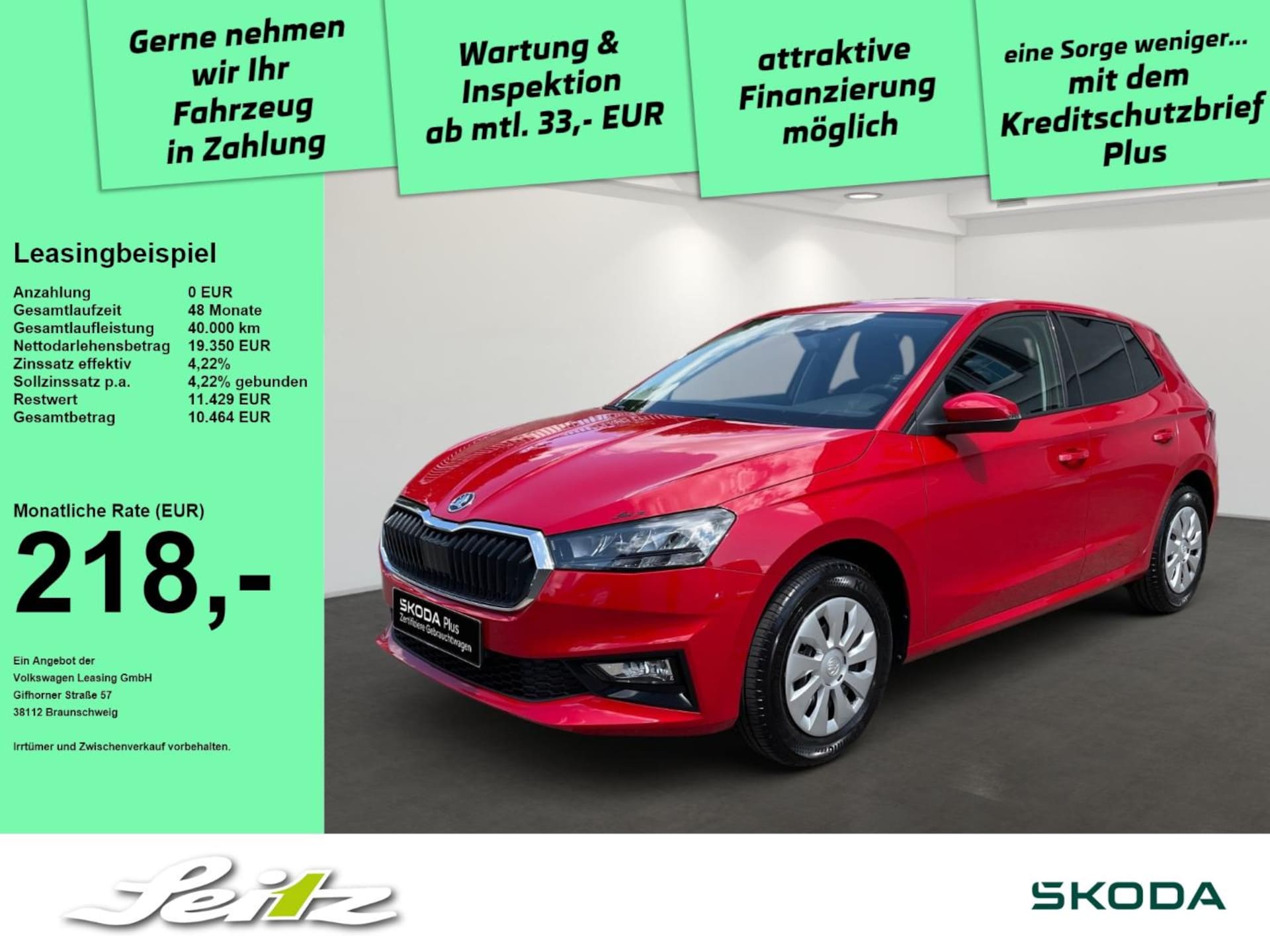 Skoda Fabia Selection