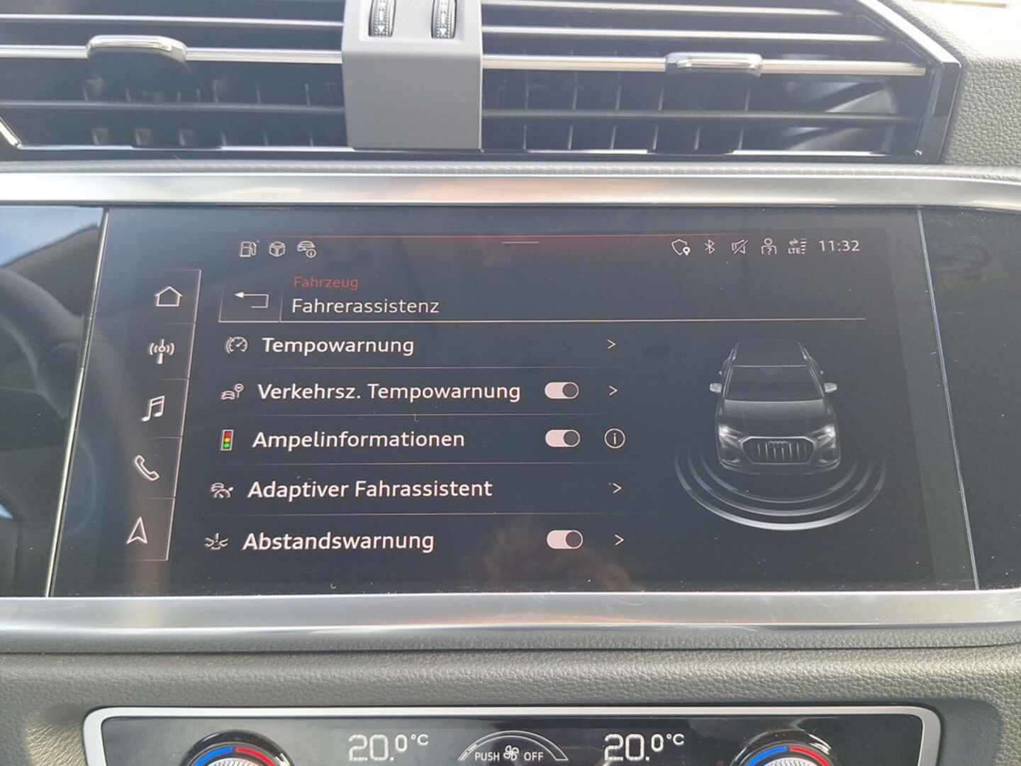 Bild über Audi Q3 TFSI 110 kW S tronic - für weitere Informationen kontaktieren Sie den Audi Partner