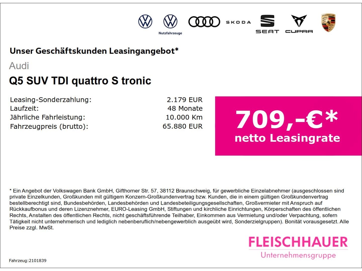 Bild über Audi Q5 SUV TDI quattro 150 kW S tronic - für weitere Informationen kontaktieren Sie den Audi Partner
