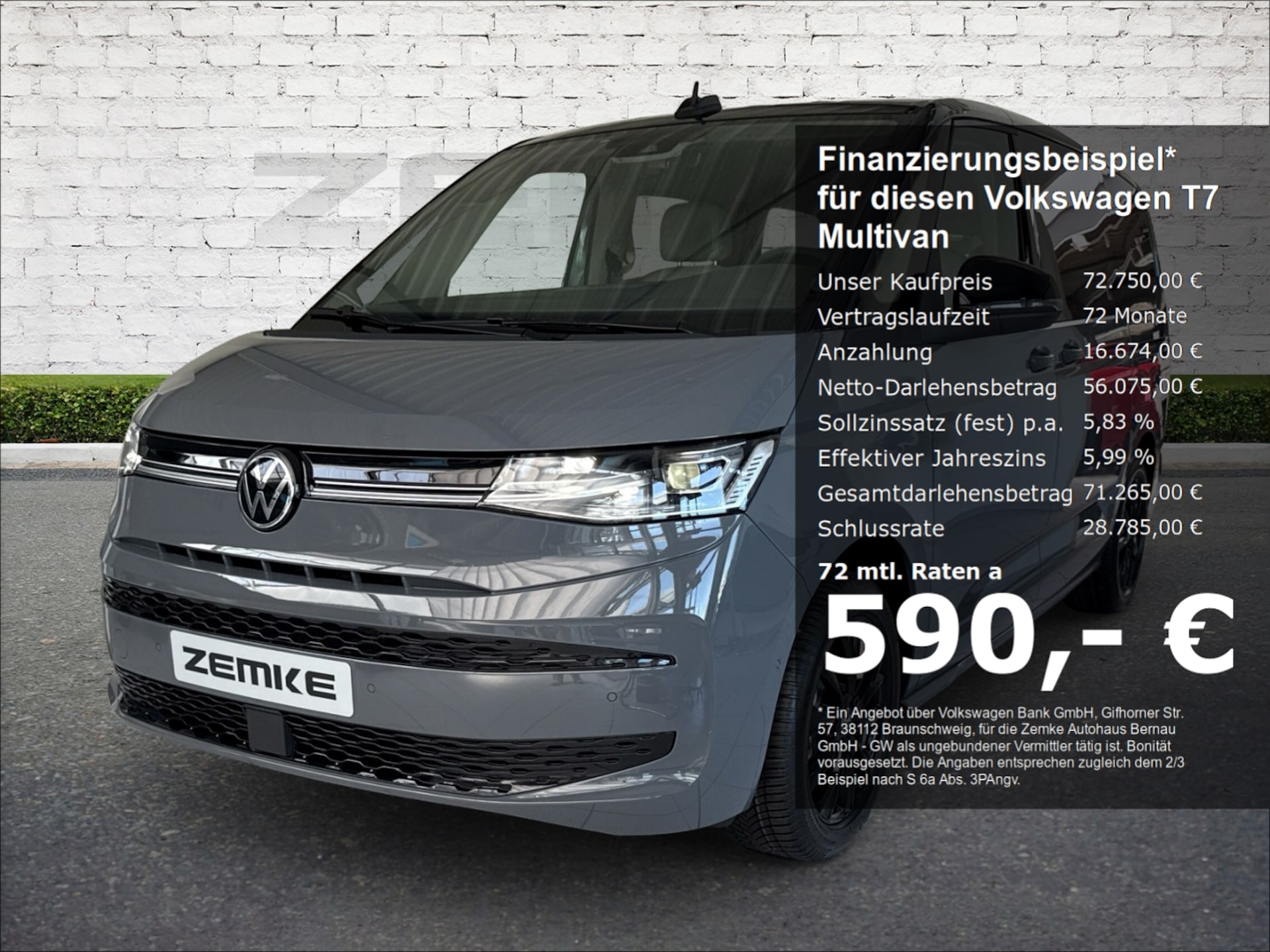 Volkswagen Multivan Langversion Life