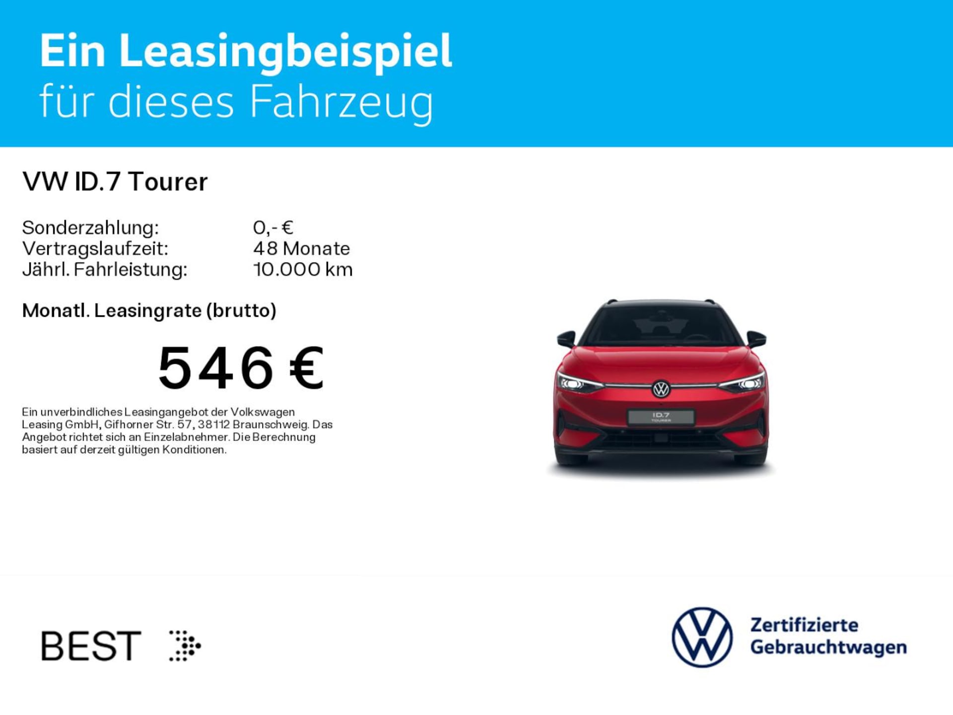 Volkswagen ID.7 Tourer Pro