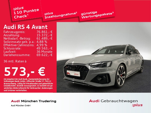 Image about Audi RS 4 Avant TFSI quattro tiptronic