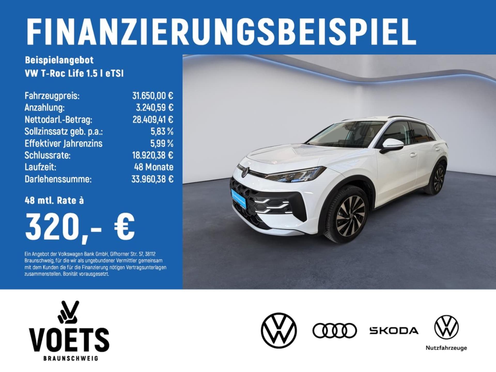 Volkswagen T-Roc Life
