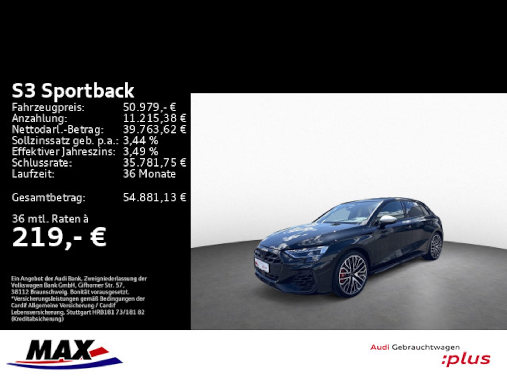 Audi S3 Sportback