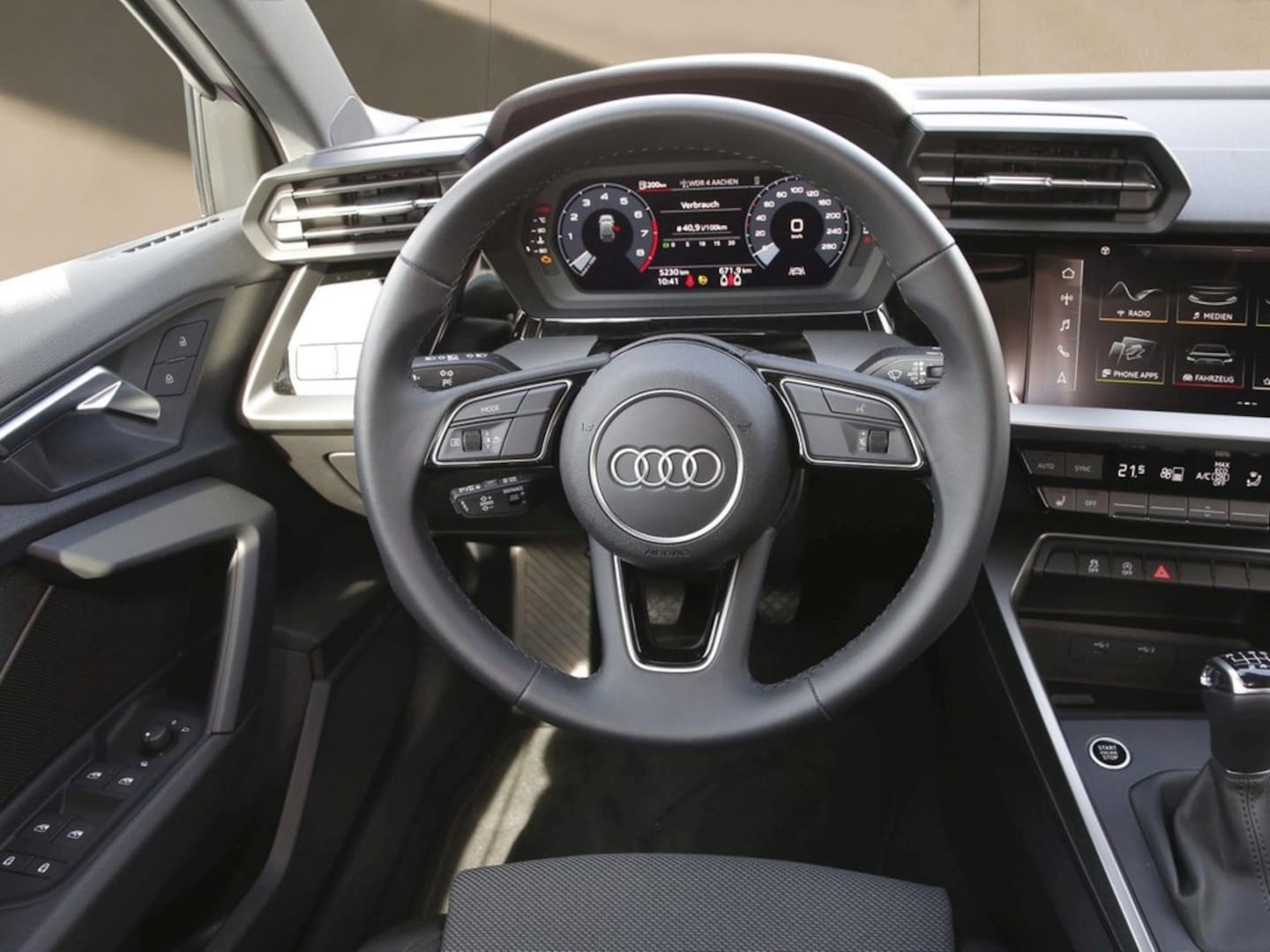 Bild über Audi A3 Sportback 35 TFSI Schaltgetriebe - für weitere Informationen kontaktieren Sie den Audi Partner