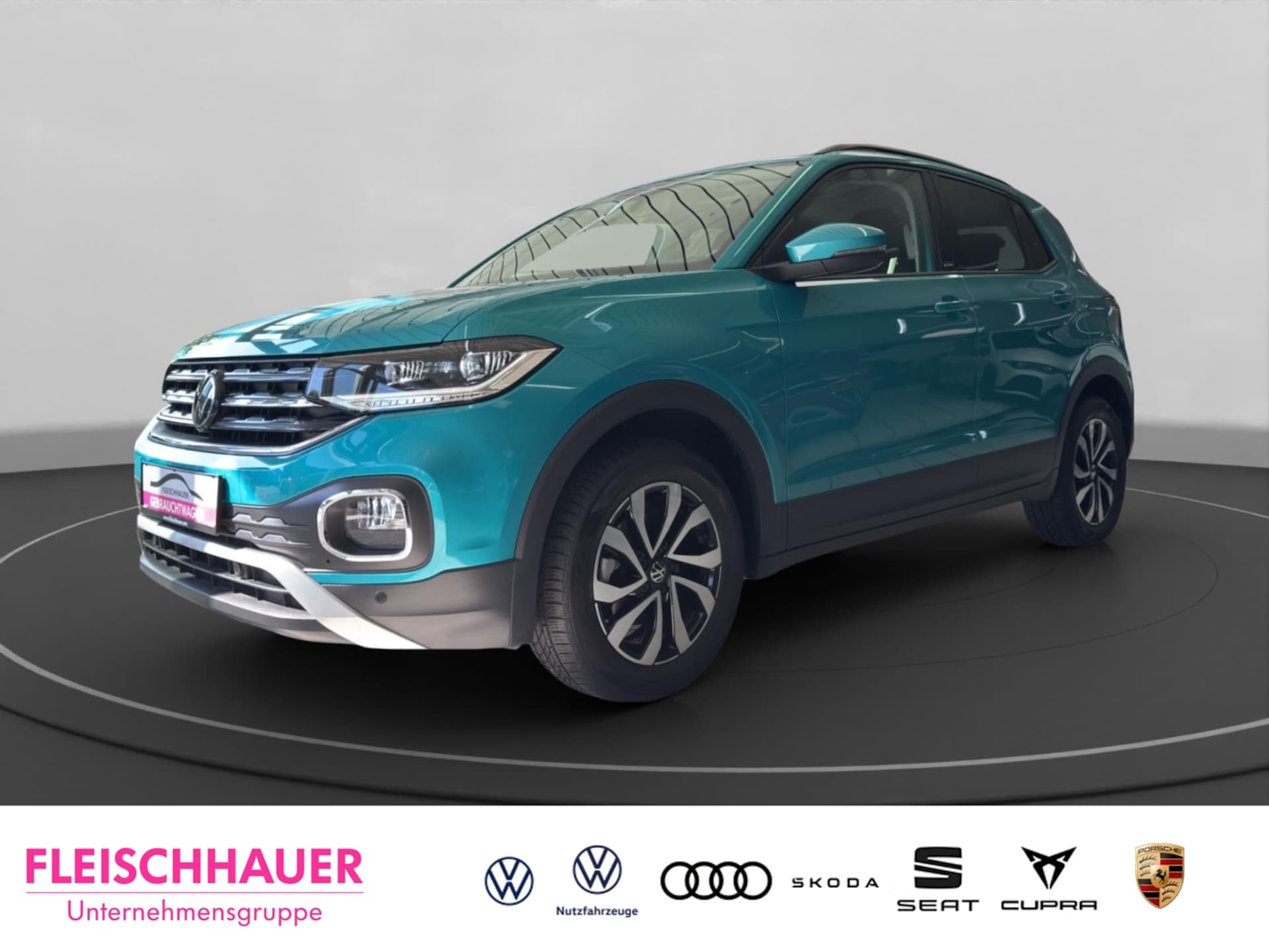 Volkswagen T-Cross 2023 — Life 1.0 TSI LED+ACC+NAVI+RFK+AHK+SHZ+DAB+CARPLAY