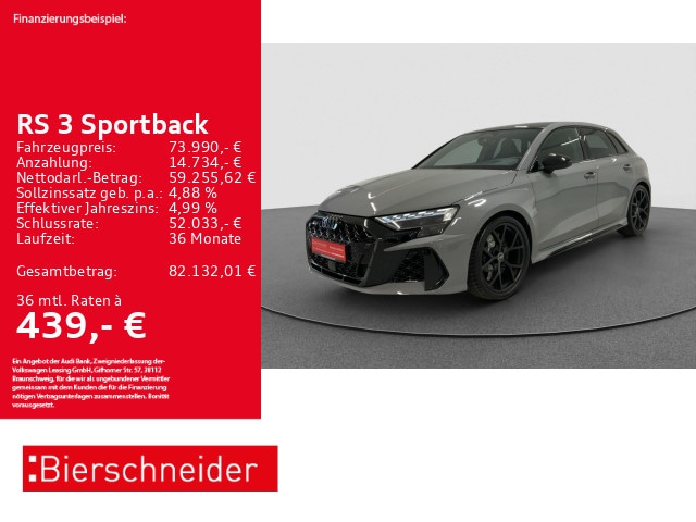 Audi RS3 Sportback TFSI Quattro S Tronic -  - Joinsteer - #1