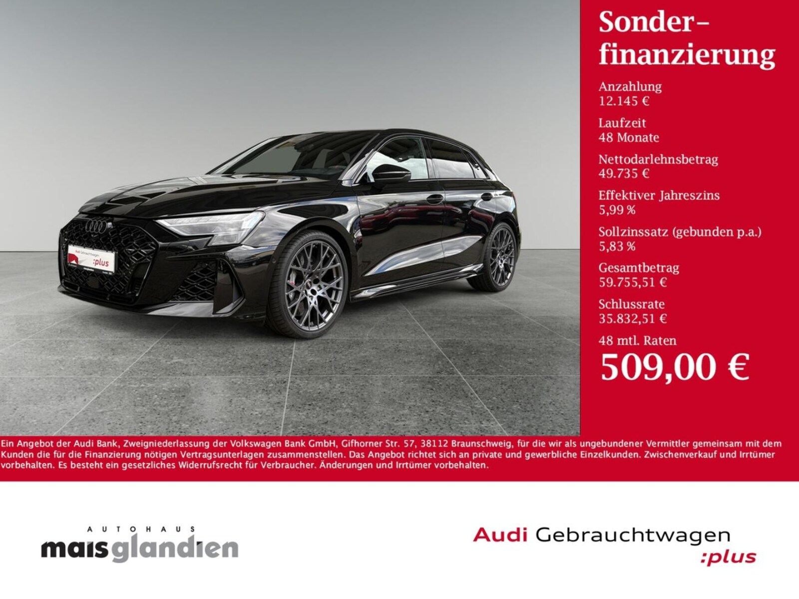 Audi RS 3 Sportback – Bild 2