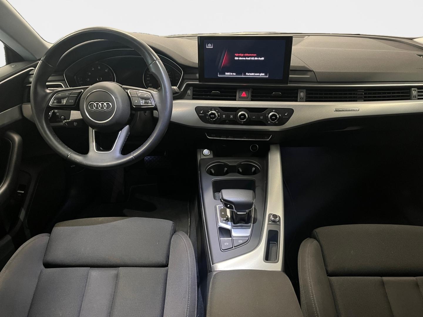 Bild som visar&nbsp;Audi A5 Sportback&nbsp;A5 Sportback 45 TFSI quattro Proline advanced 265 hk S tronic - för mer information kontakta din Audi Partner