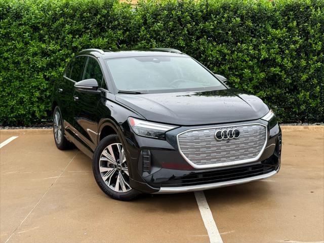 Certified 2023 Audi Q4 e-tron Premium Plus with VIN WA1BCBFZ3PP024015 for sale in McKinney, TX