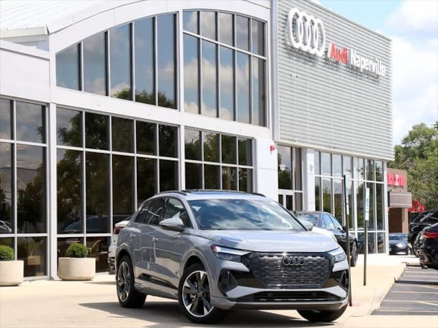Used 2024 Audi Q4 e-tron Premium Plus with VIN WA1LUBFZ4RP043452 for sale in Naperville, IL