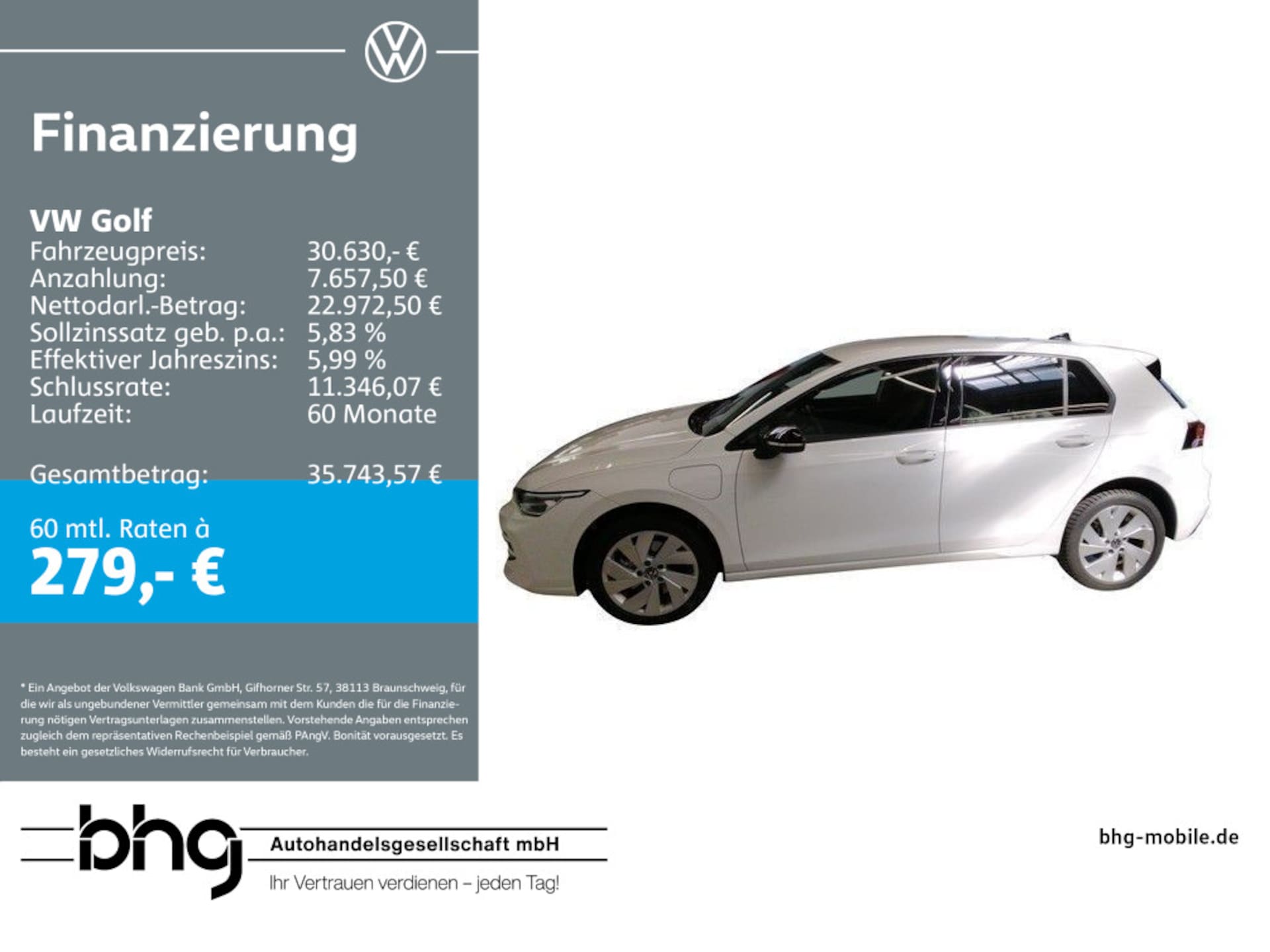 Volkswagen Golf ENERGY
