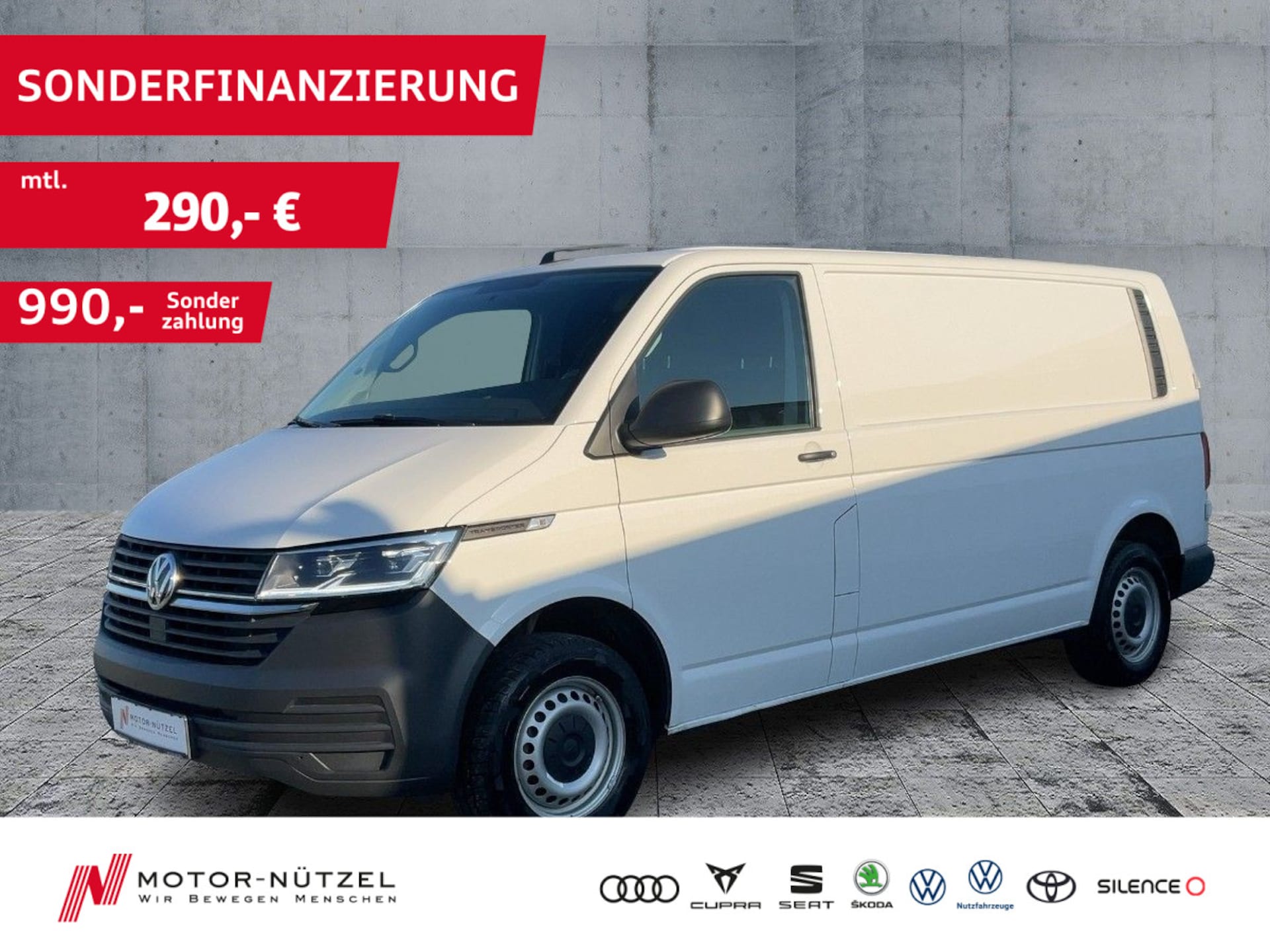 Volkswagen T6.1 Transporter Kasten langer Radstand