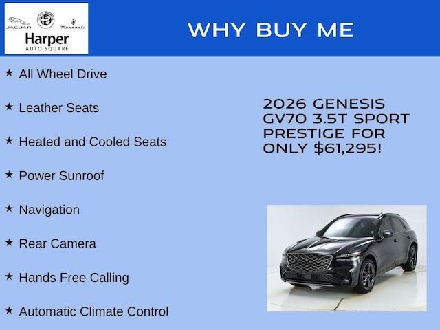 2026 Genesis GV70
