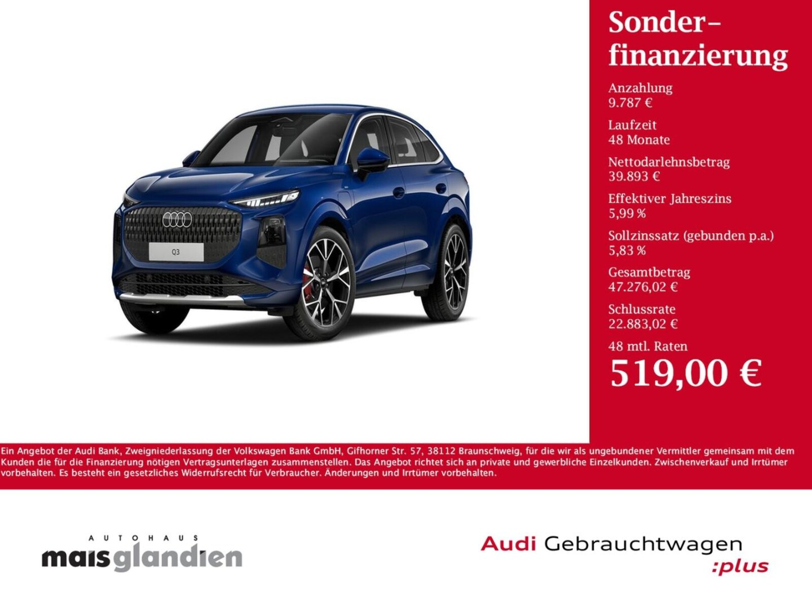 Audi Q3 Sportback – Bild 2