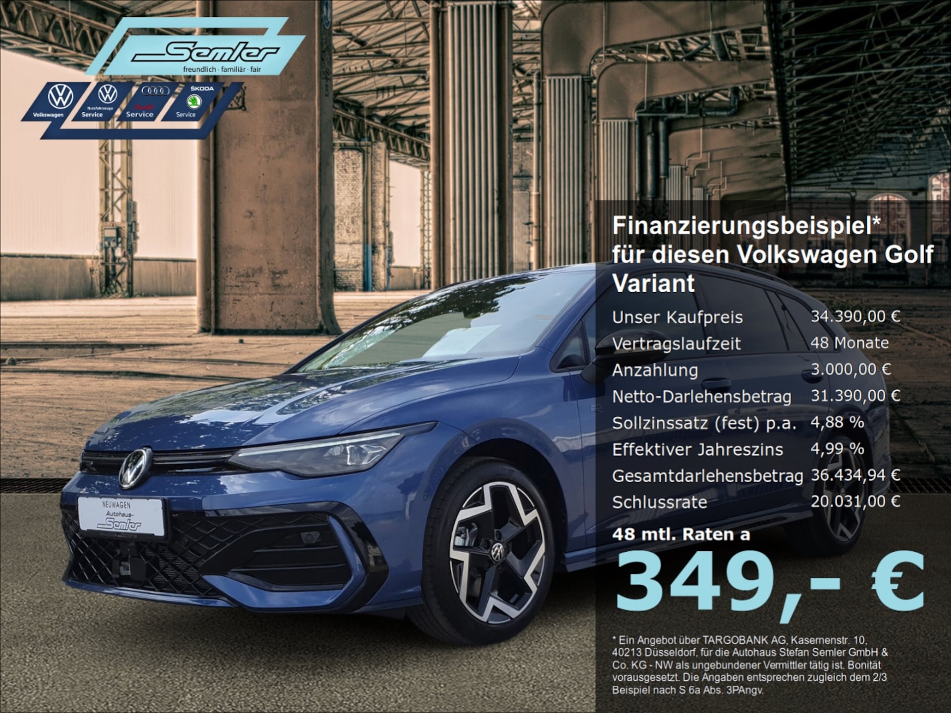 Volkswagen Golf Variant R-Line