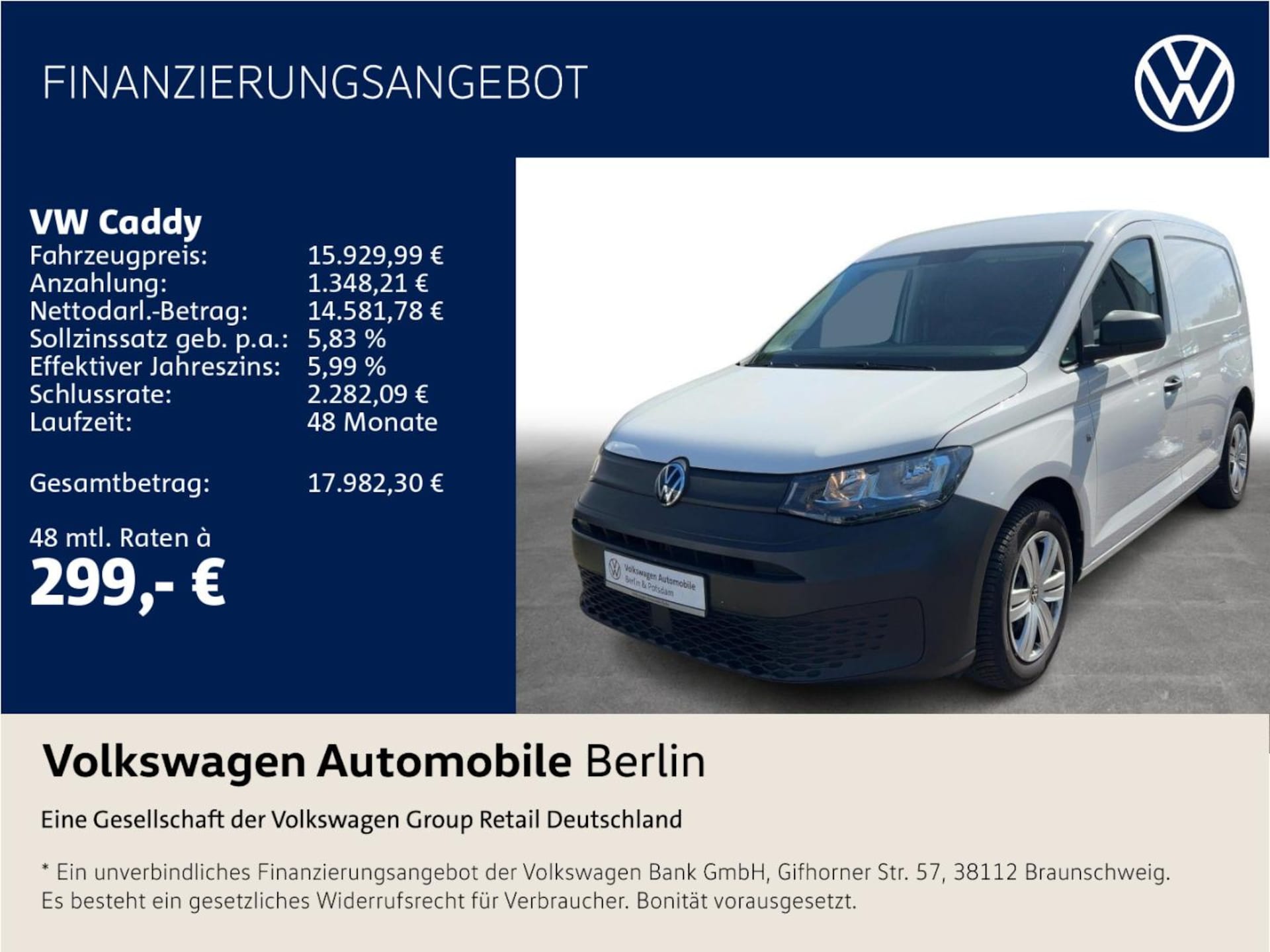 Volkswagen Caddy Cargo