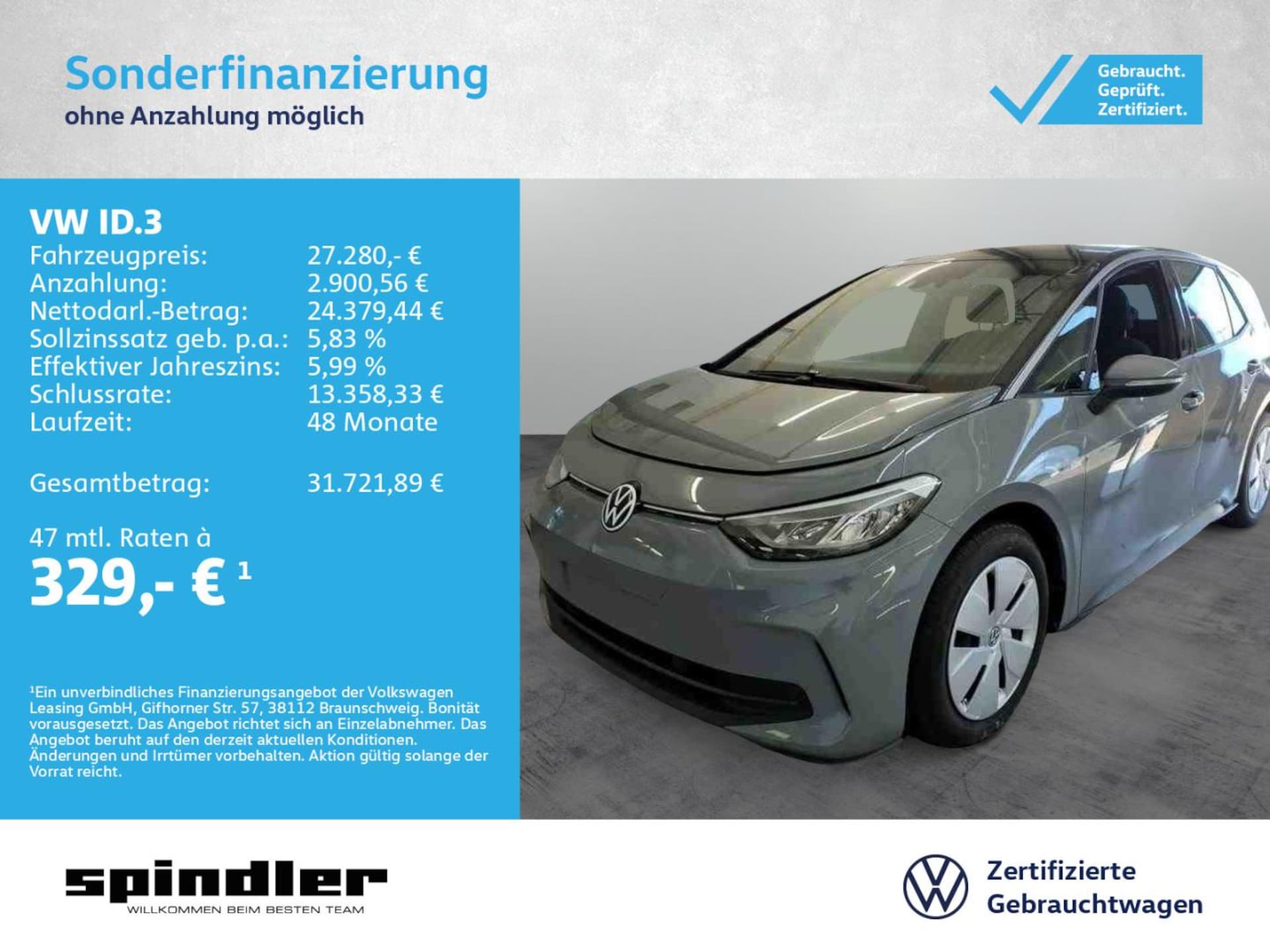 Volkswagen ID.3 Pro