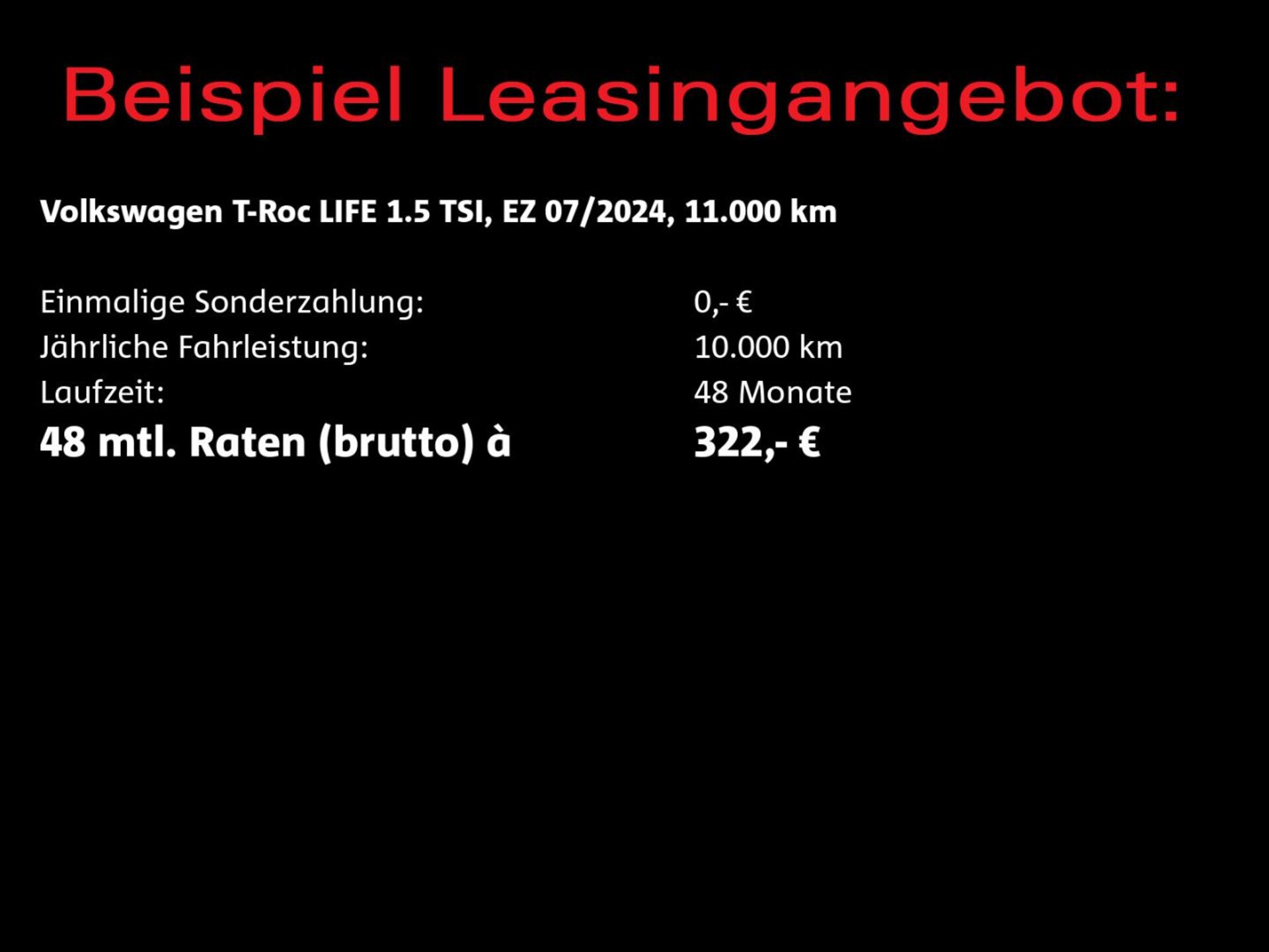 Volkswagen T-Roc Life