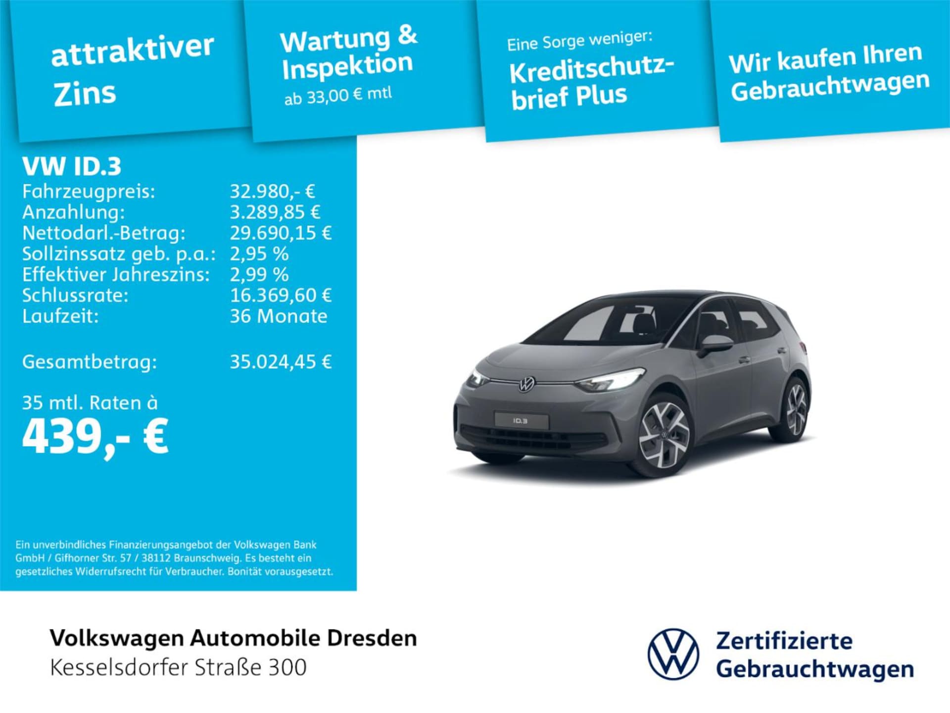 Volkswagen ID.3 Pro