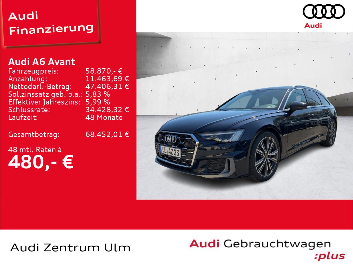 Image about Audi A6 Avant S line 40 TDI quattro S tronic