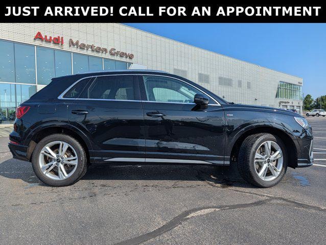 Used 2023 Audi Q3 S Line Premium with VIN WA1DECF37P1138428 for sale in Morton Grove, IL