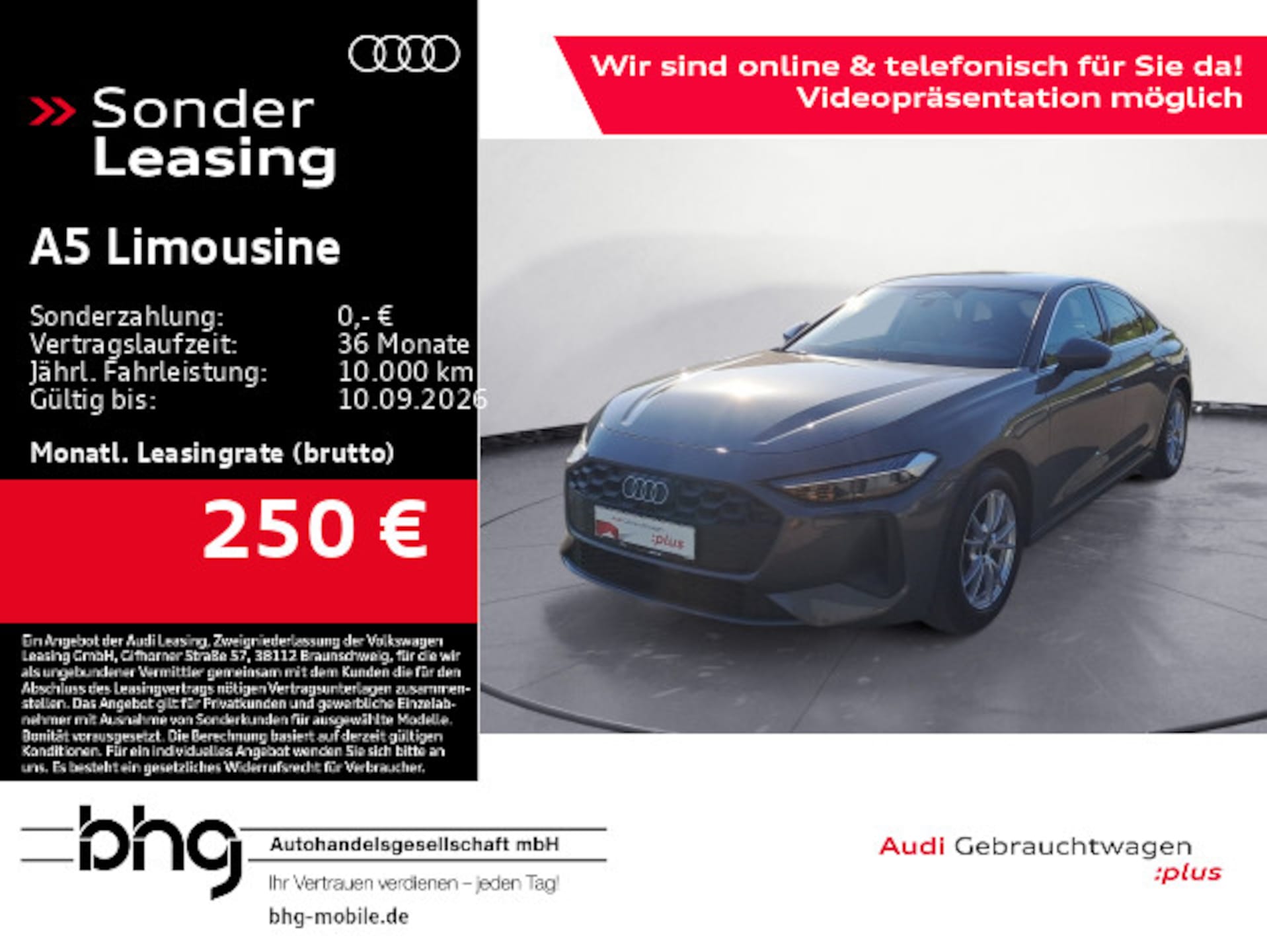 Audi A5 Limousine 2025