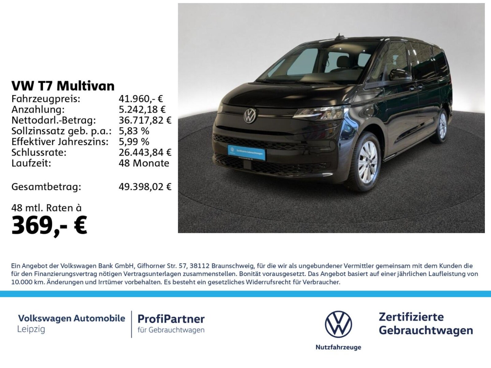 Volkswagen Multivan Langversion