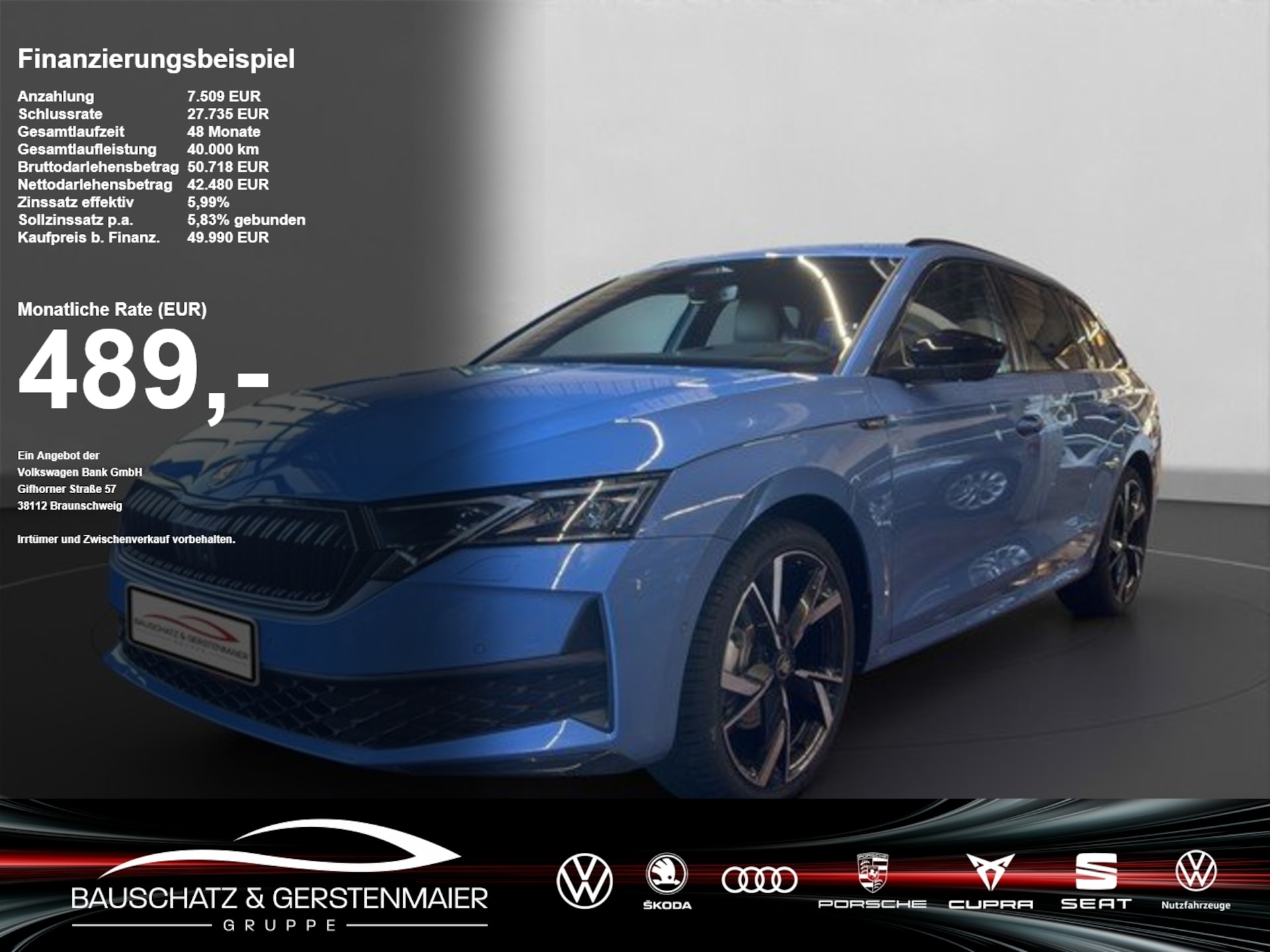 Skoda Octavia Combi Sportline