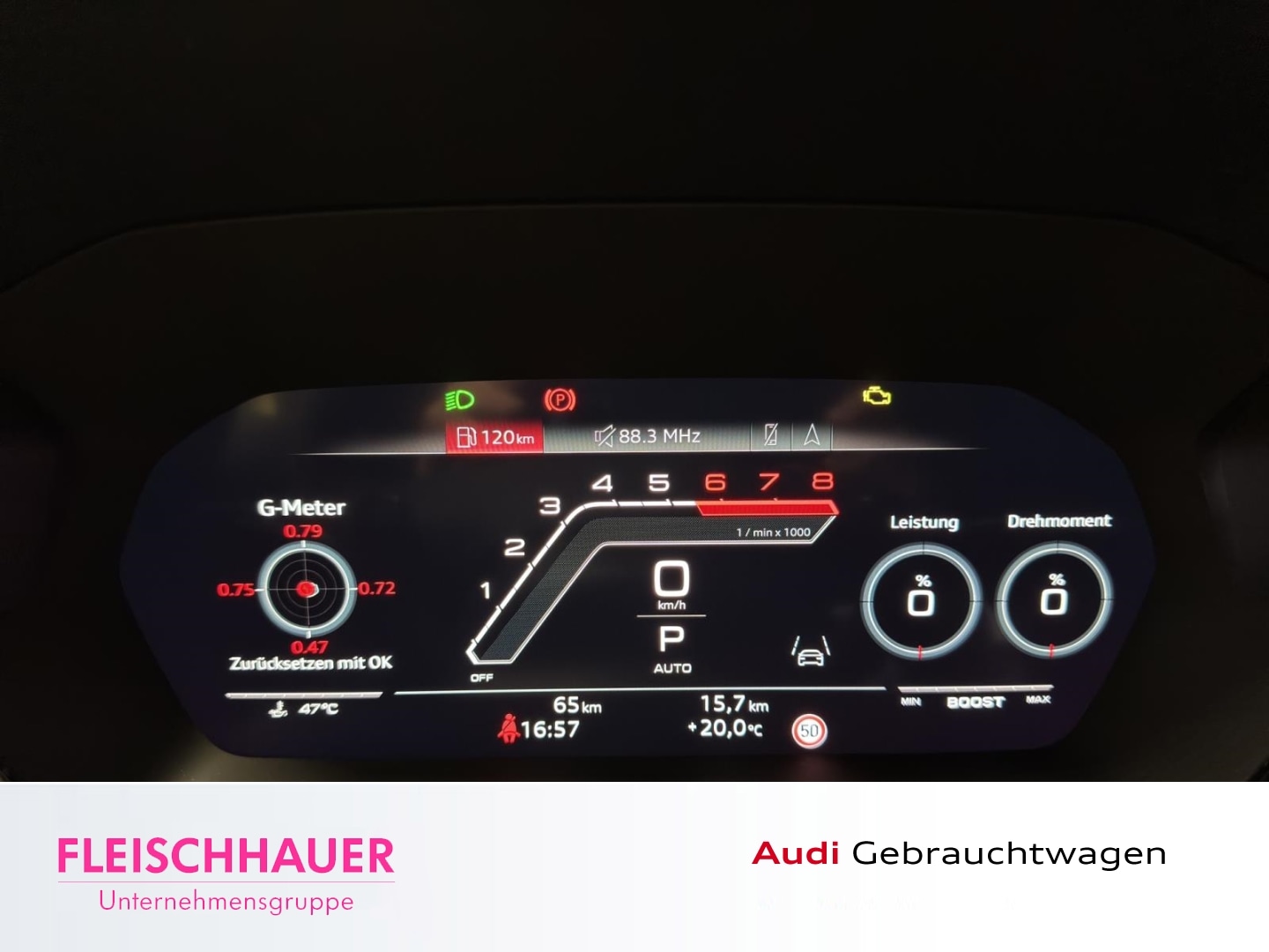 Bild über Audi RS 3 Sportback TFSI quattro 294 kW S tronic - für weitere Informationen kontaktieren Sie den Audi Partner