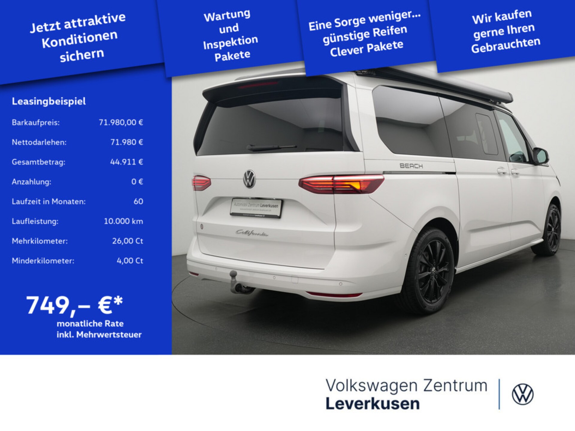 Volkswagen California Beach Camper