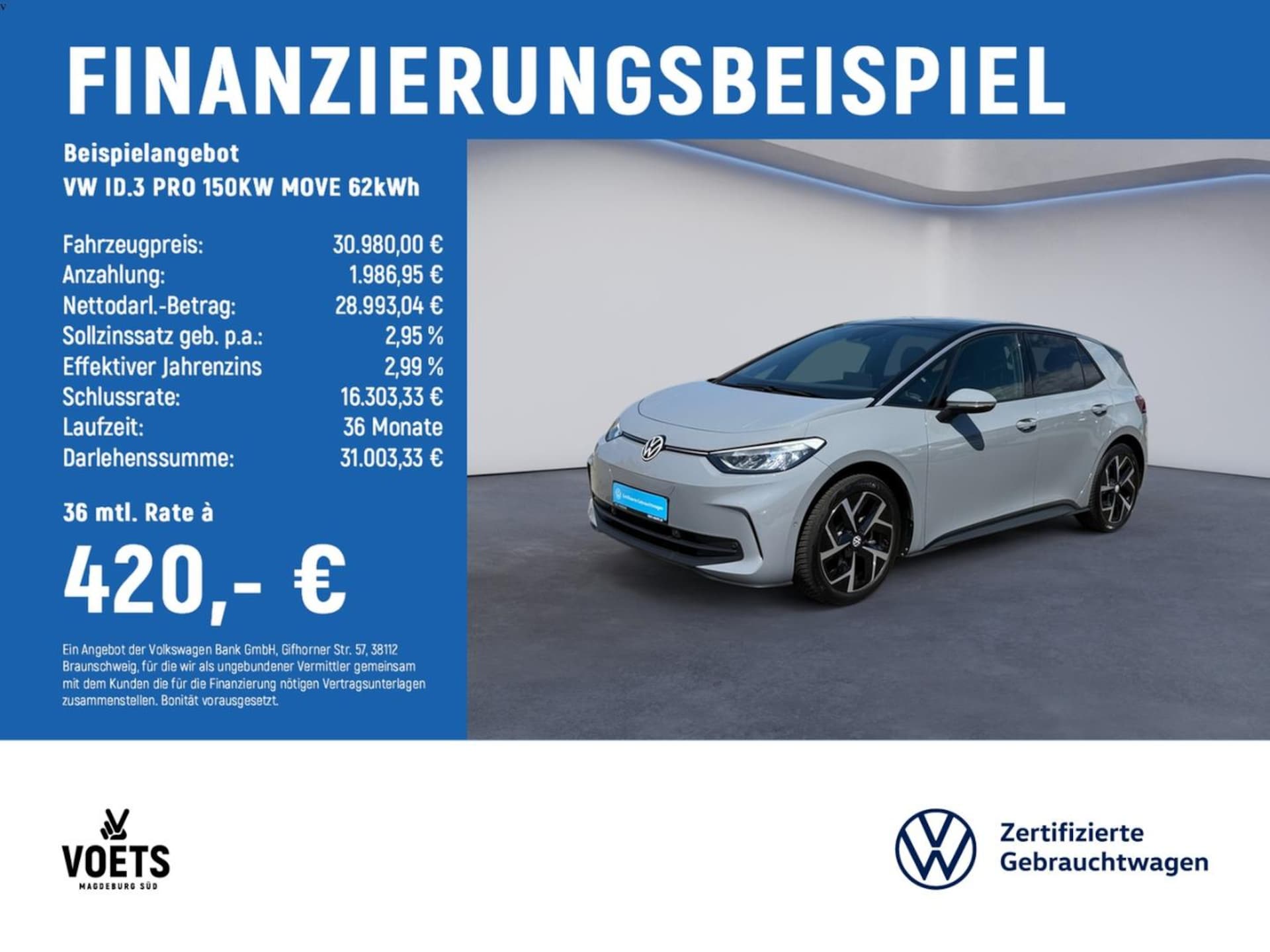 Volkswagen ID.3 MOVE Pro
