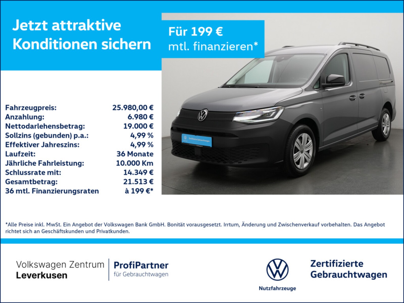 Volkswagen Caddy Maxi Cargo