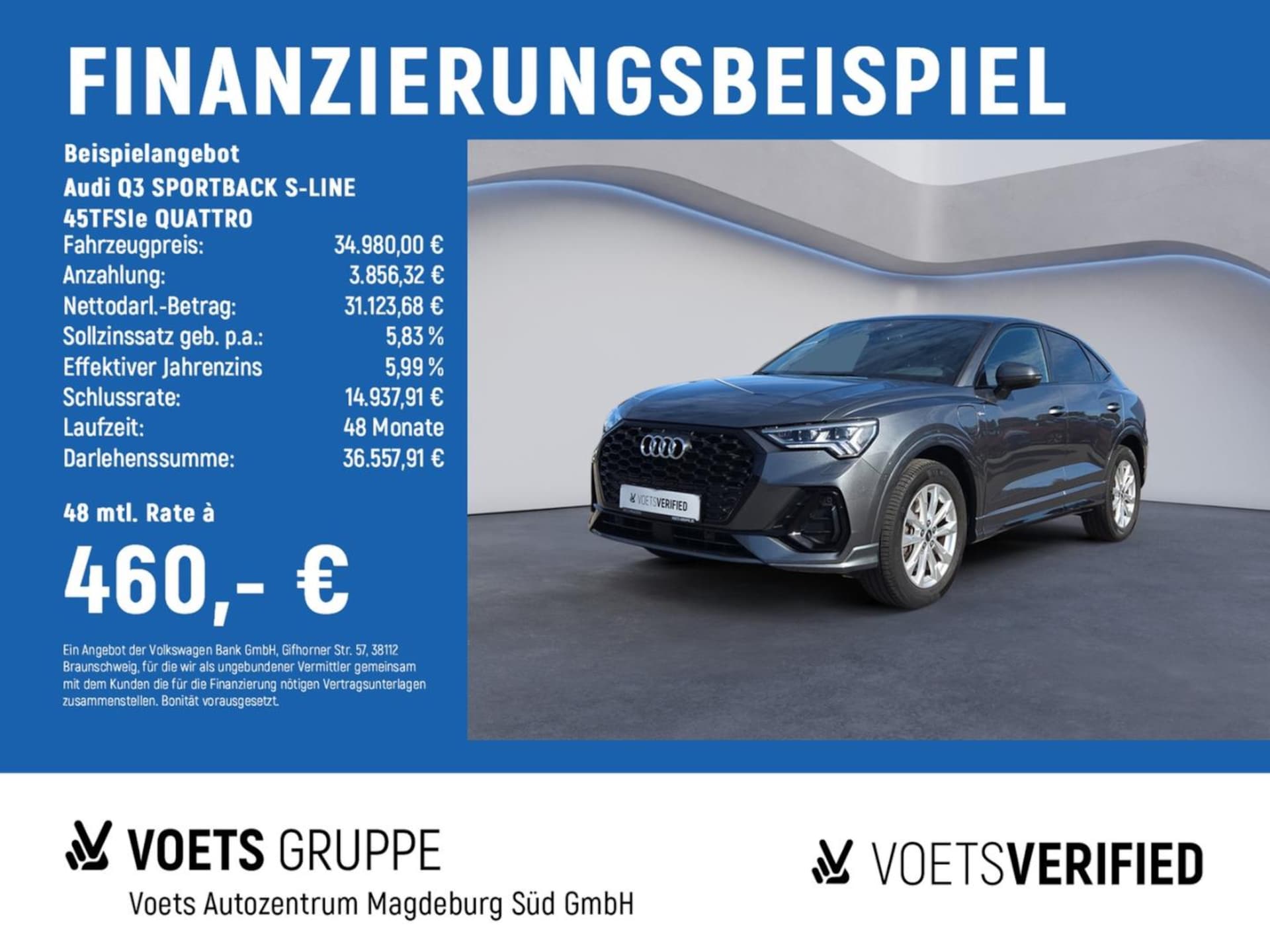 Audi Q3 Sportback TFSI e 2022