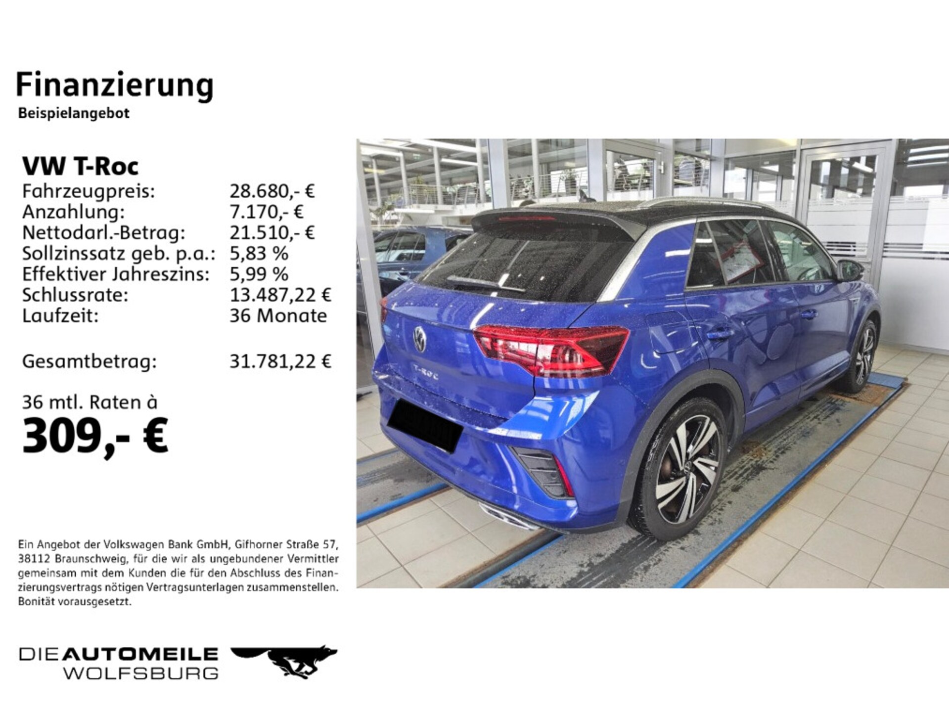 Volkswagen T-Roc R-Line