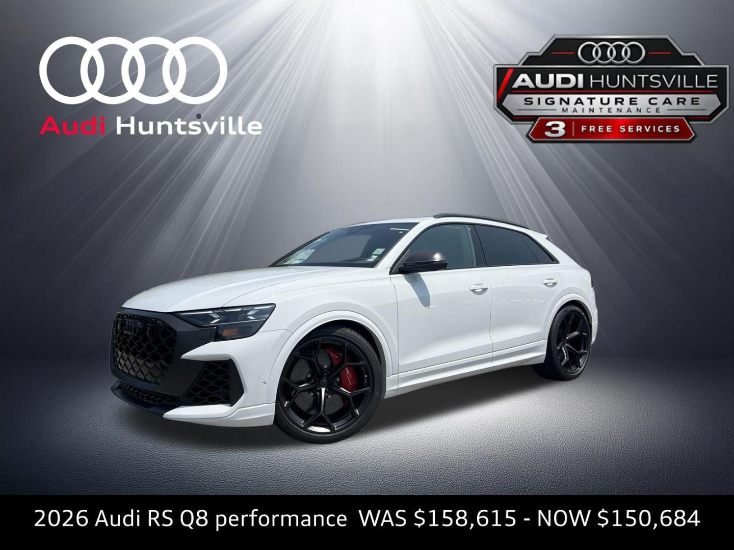 2026 Audi RS Q8 SUV performance