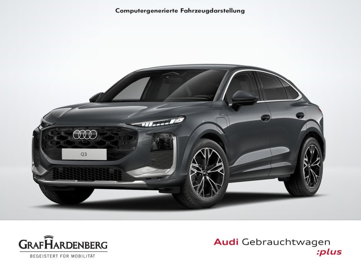Bild über Audi Q3 Sportback e-hybrid e-hybrid 200 kW S tronic - für weitere Informationen kontaktieren Sie den Audi Partner