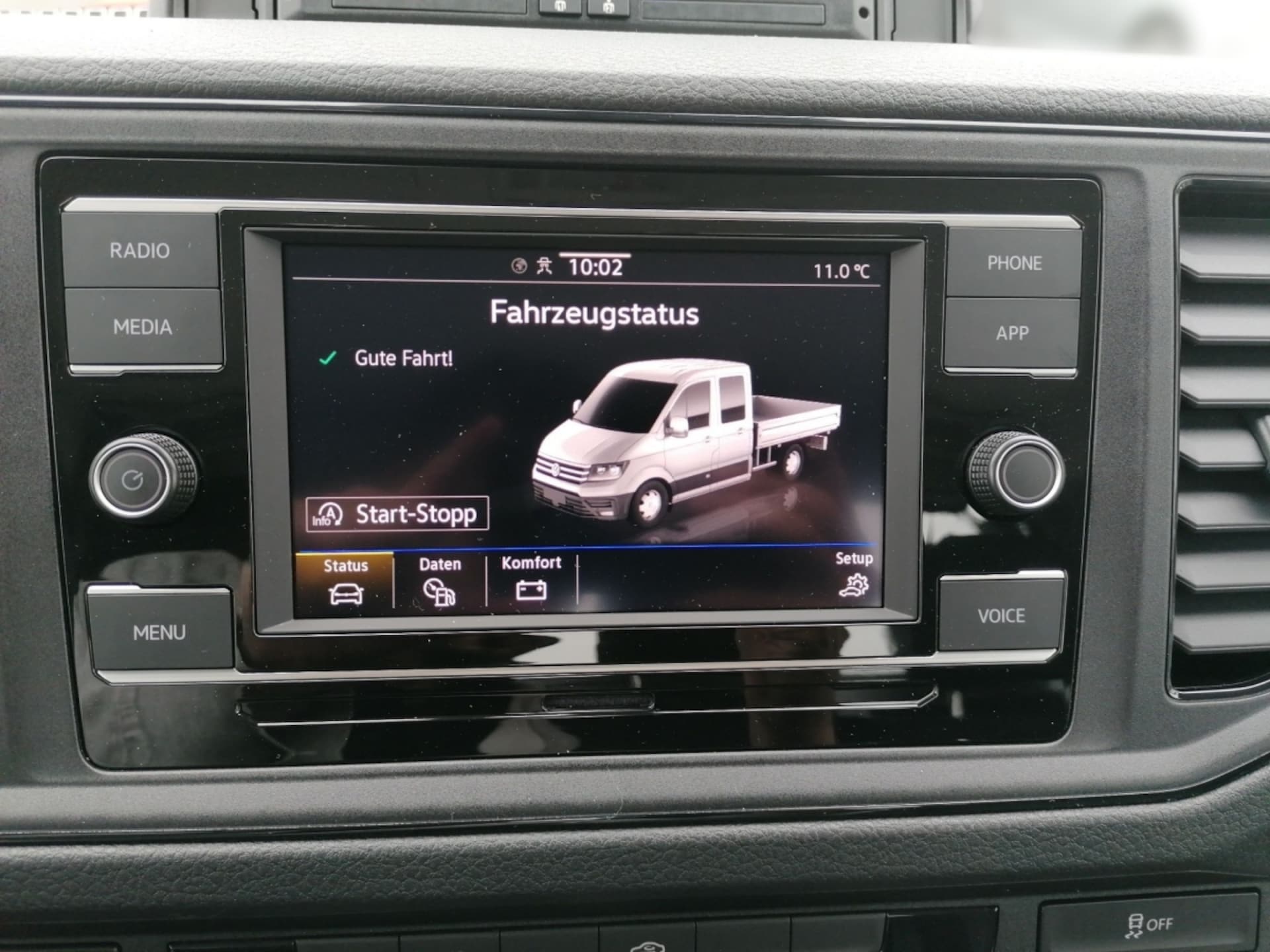 Volkswagen Crafter Einzelkabine langer Radstand