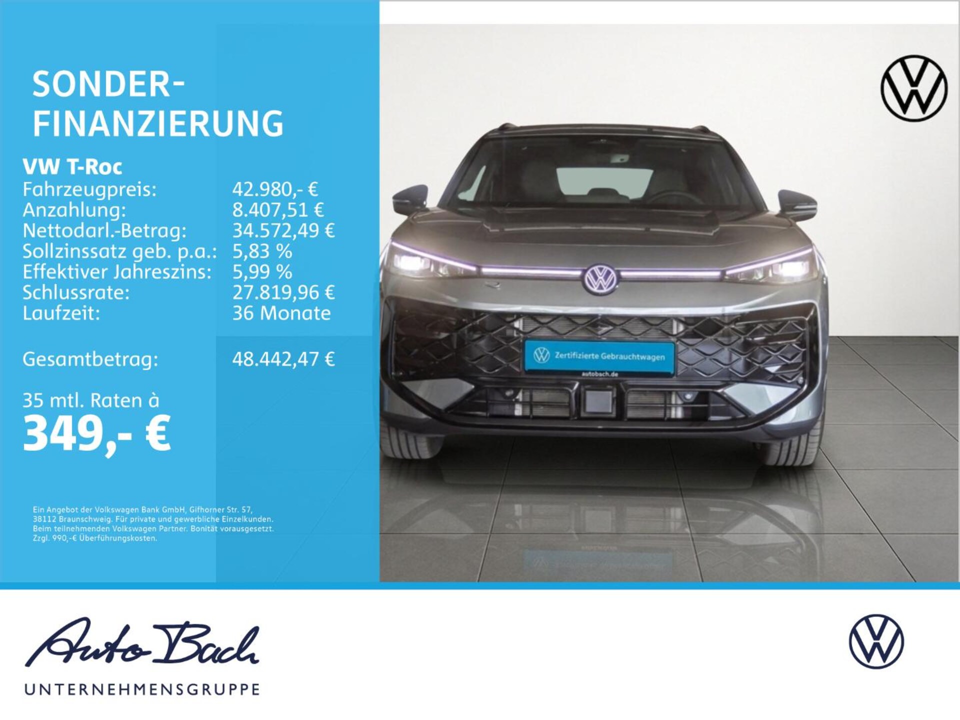 Volkswagen T-Roc R-Line