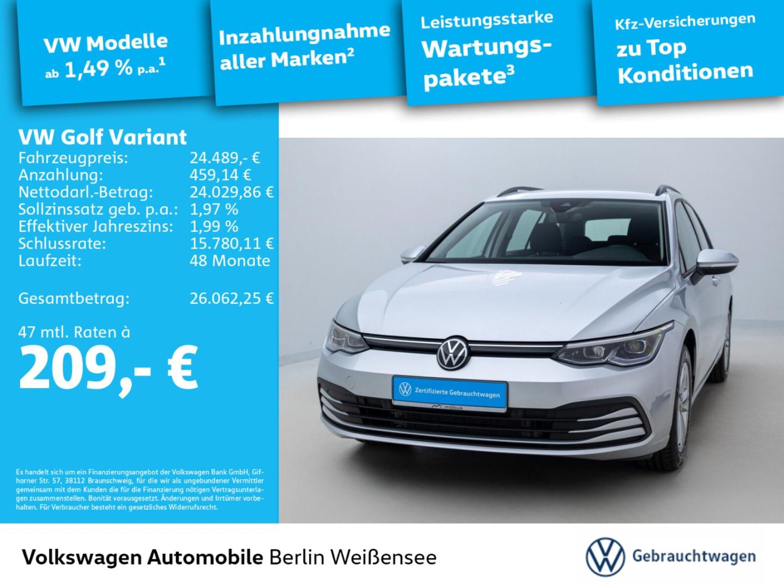 Volkswagen Golf Variant – Bild 2