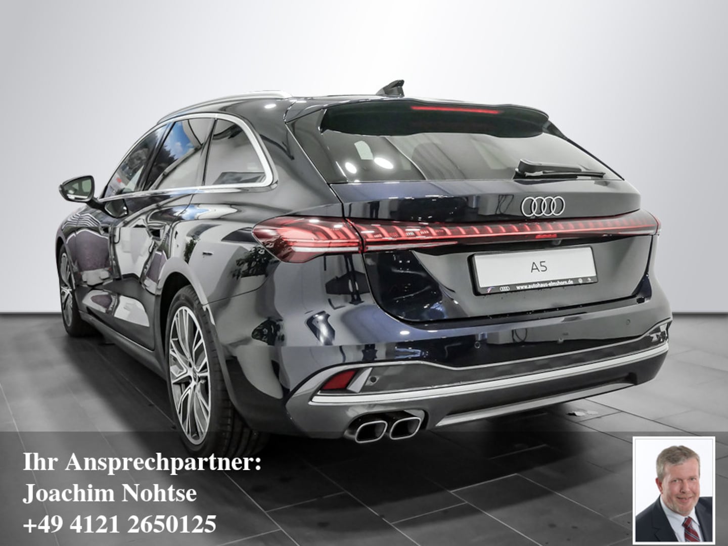 Bild über Audi A5 Avant TDI 150 kW S tronic - für weitere Informationen kontaktieren Sie den Audi Partner