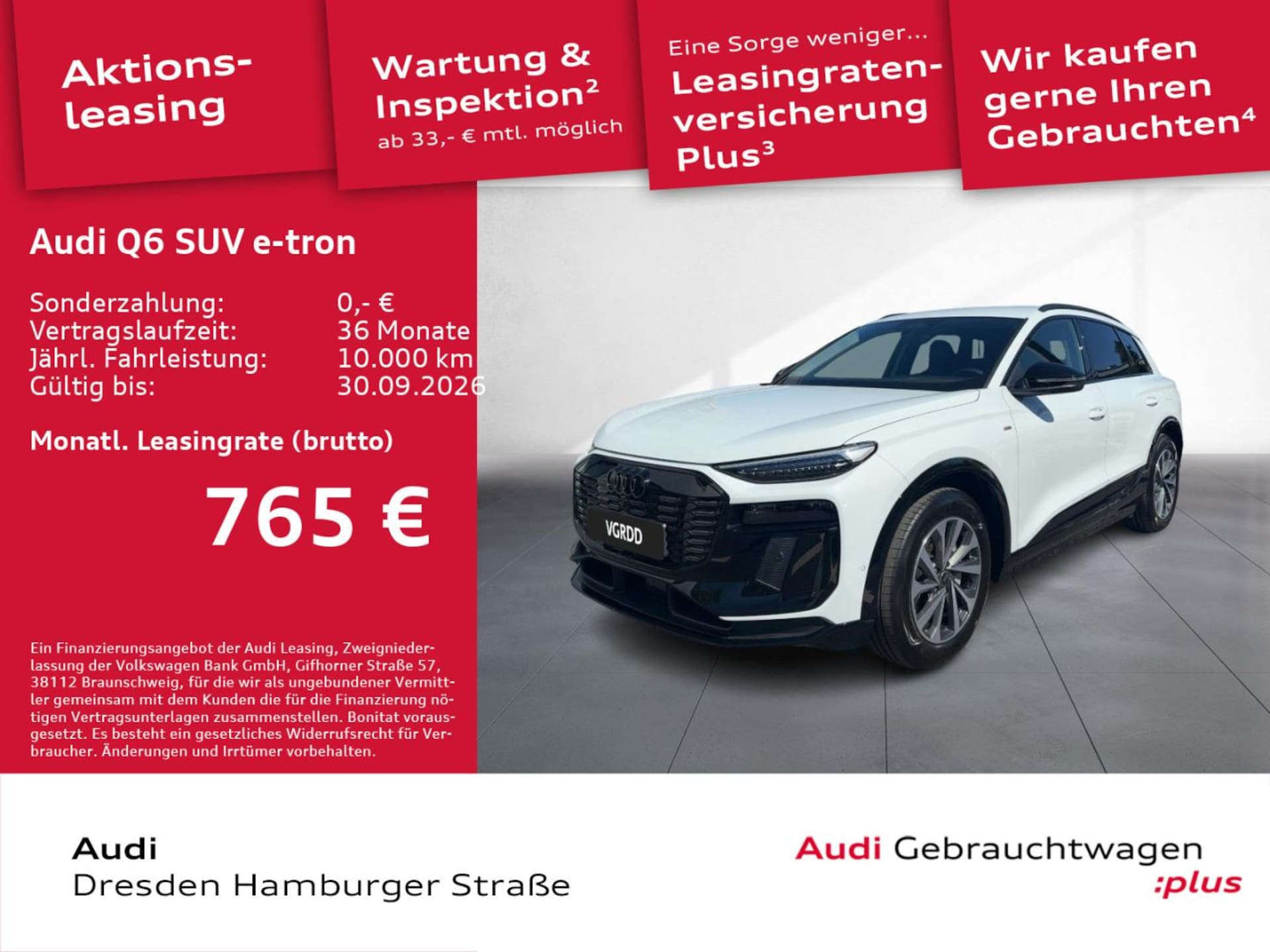 Audi Q6 SUV e-tron