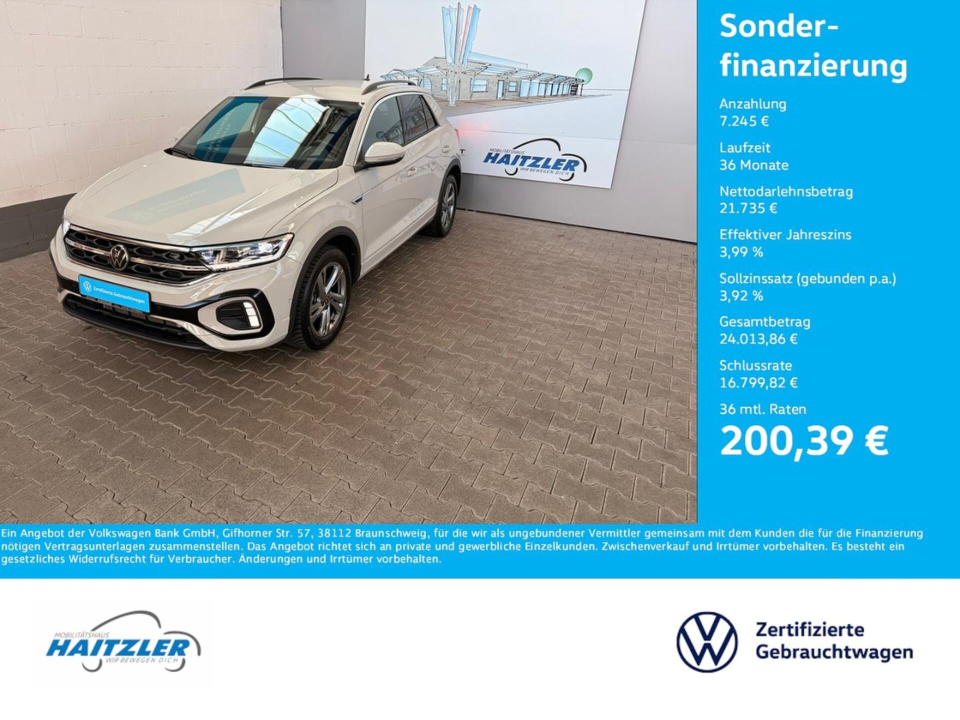 Volkswagen T-Roc R-Line