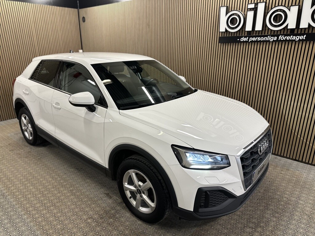 Bild som visar&nbsp;Audi Q2&nbsp;Q2 30 TFSI Proline 110 hk 6-växlad - för mer information kontakta din Audi Partner