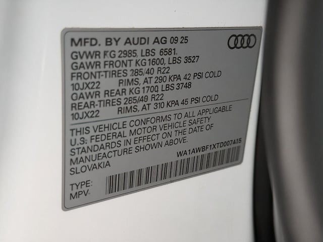 2026 Audi SQ8 Premium Plus - Photo 27