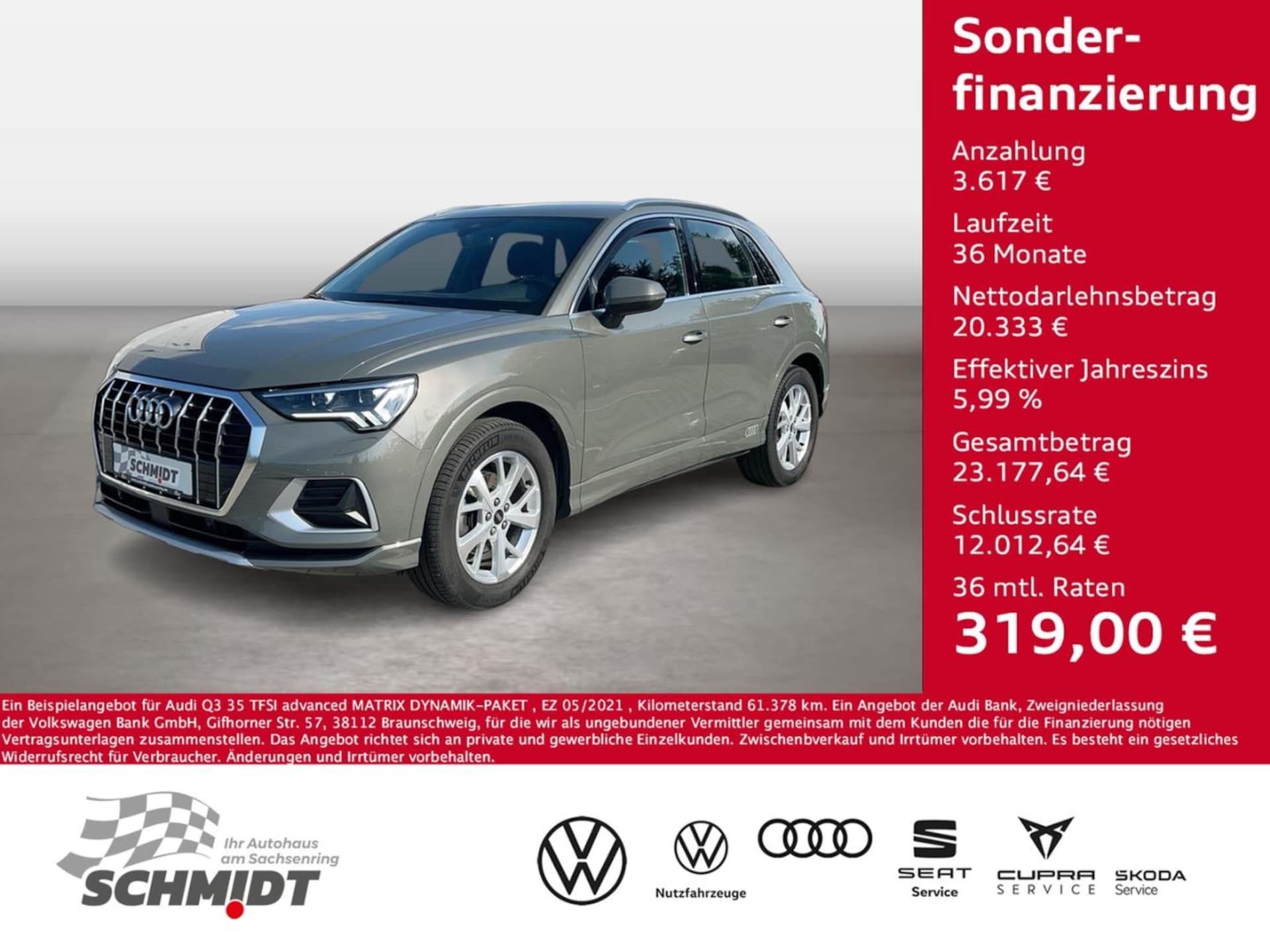 Audi Q3 SUV advanced