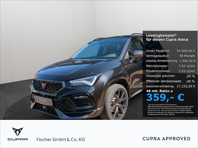 CUPRA Ateca 2.0TSI 4Drive DSG LED AHK Navi 360° ACC (D5330)