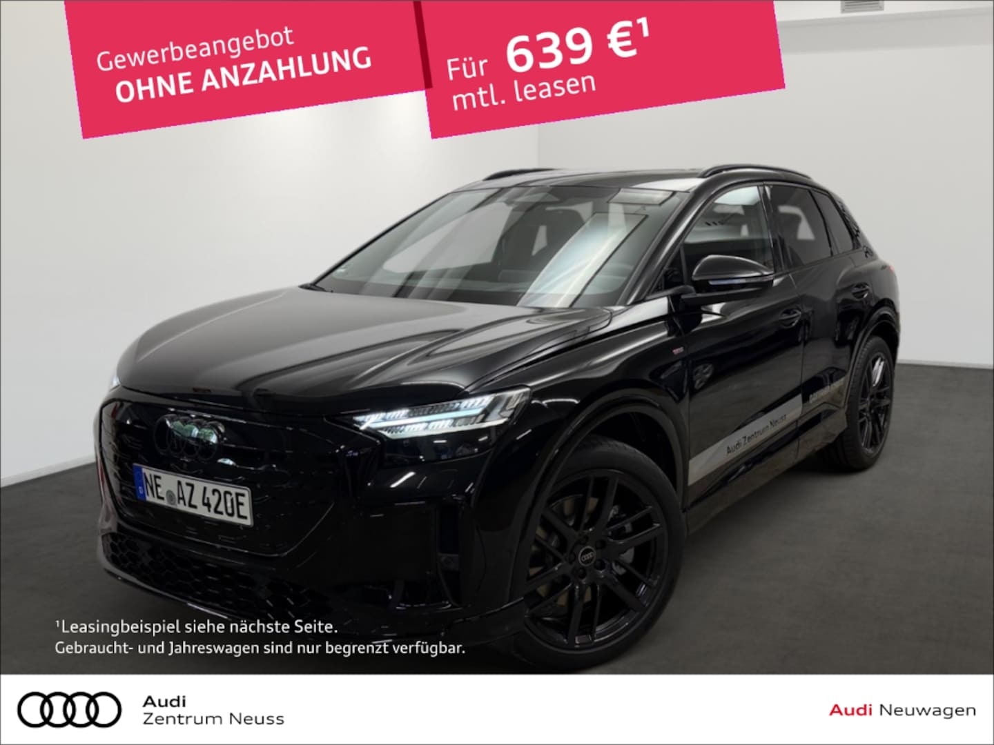 Bild über Audi Q4 SUV e-tron e-tron quattro performance 250 kW - für weitere Informationen kontaktieren Sie den Audi Partner