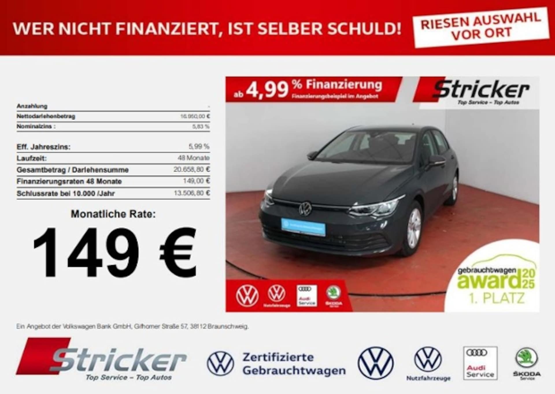 Volkswagen Golf Life