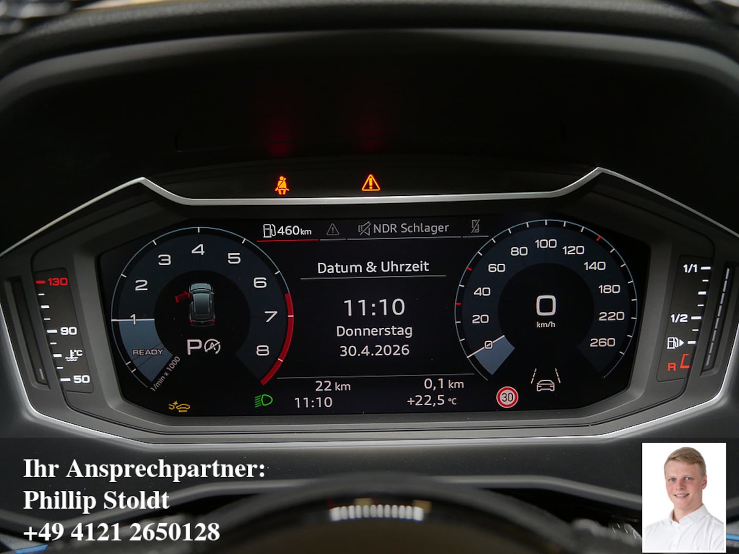 Bild über Audi A1 Sportback S line 30 TFSI S tronic - für weitere Informationen kontaktieren Sie den Audi Partner
